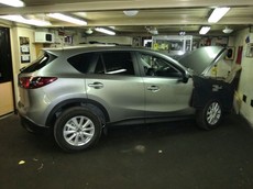 Установка сигнализации Mazda CX-5 2012